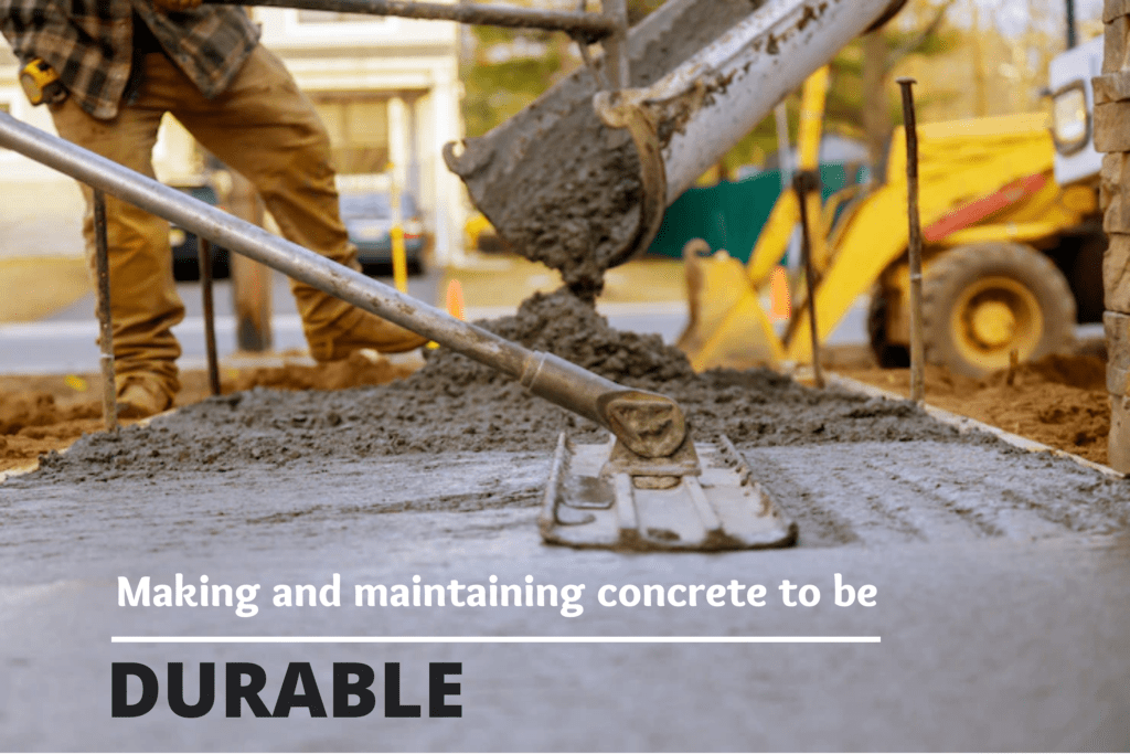 Durable concrete