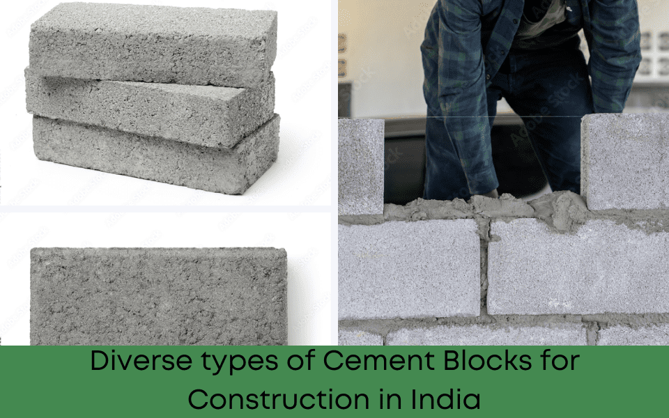 Diverse types of Cement Blocks for Construction in India