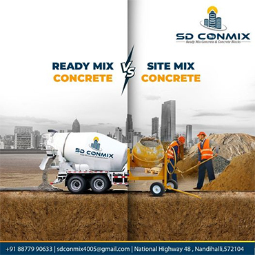 Site mix concrete