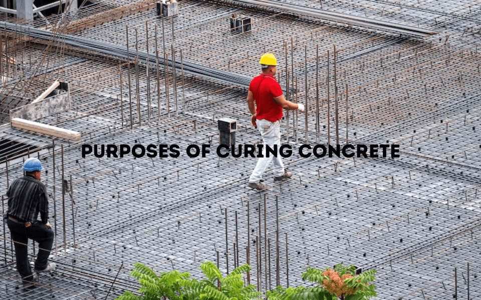 Purposes of curing concrete